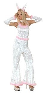 Party-Extra Damenkostüm Bunny Catsuit, 36 - 38