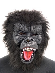 Latexmaske Gorilla