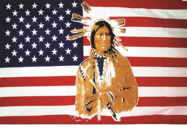 Dekofahne Sioux Nation, 90 x 150 cm