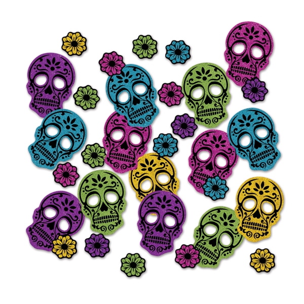 XL Glitzer-Tischkonfetti Day of the Dead