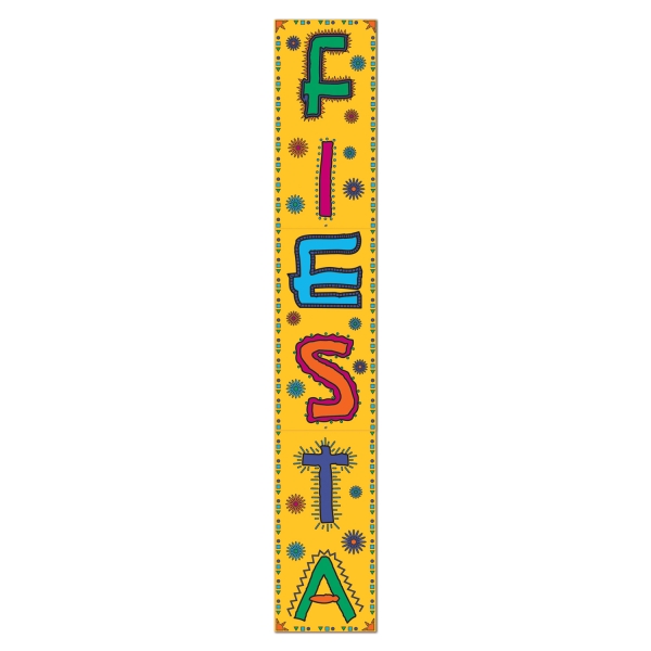 Party-Extra Riesen Cutout Schild Fiesta - Mexikoparty Deko