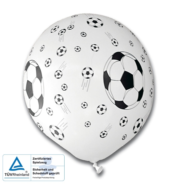 Luftballons Fußballparty - Fußball Deko