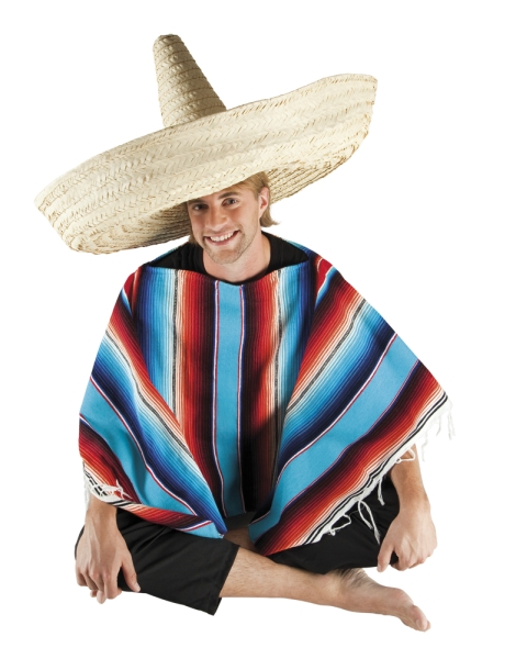 XXL Megariesen Sombrero, 100 cm, naturfarbig