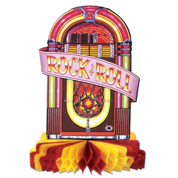 Tischdeko Juke Box - 50er Jahre Rock + Roll Deko