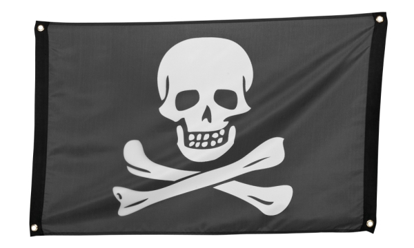 Piratenflagge - Piratenparty Deko