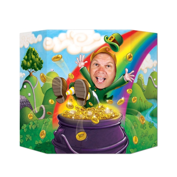 Party-Extra Fotowand Aufsteller Leprechaun