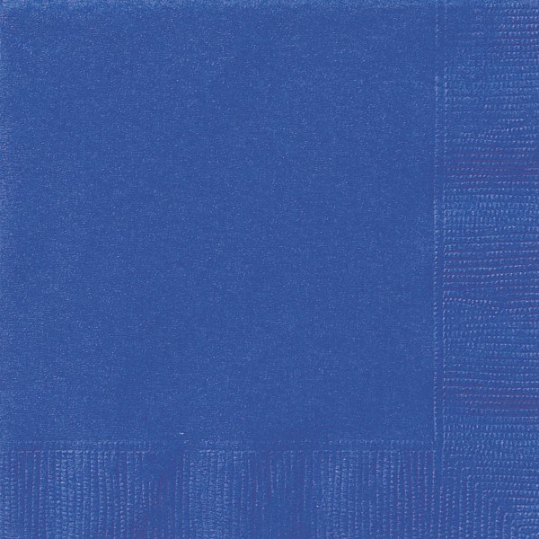 Servietten, blau, 20er Pack