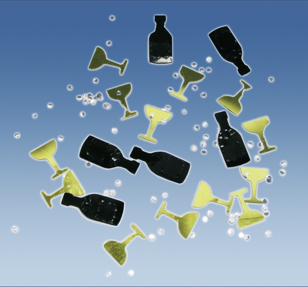 Tischkonfetti Champagne Celebration