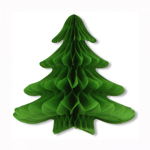 Hängender Weihnachtsbaum aus Gewebe, 58 cm x 63 cm