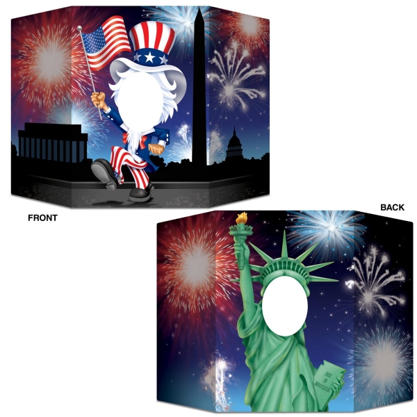 Party-Extra Fotowand Aufsteller USA