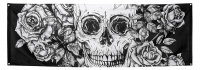 Riesen-Stoffbanner Day of the Dead, 74 x 220cm