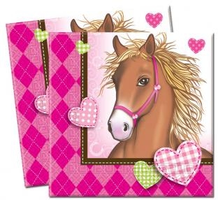 Servietten Ponyhof, 20er Pack