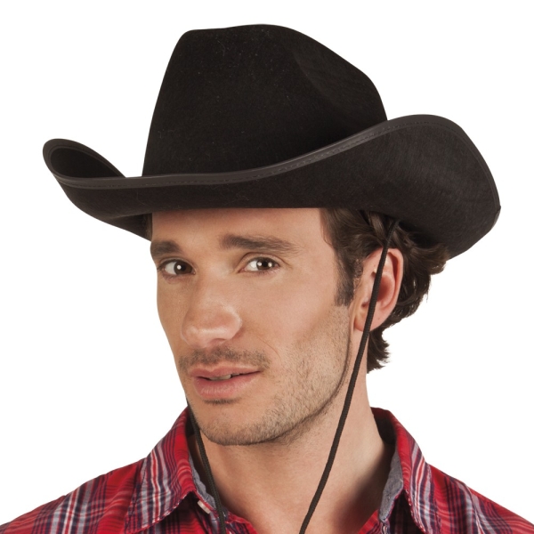 Cowboyhut Sacramento, schwarz
