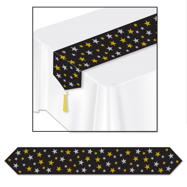 Papp-Tischlauefer Starlight - Hollywood Glamour Deko