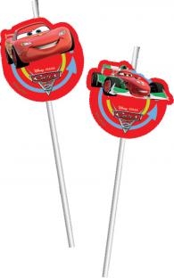 Trinkhalme Cars, 6er Pack