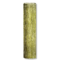 Riesen Lametta Dekosäule, gold, 244 cm