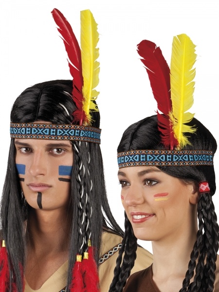 Party-Extra Stirnband Indian Nation