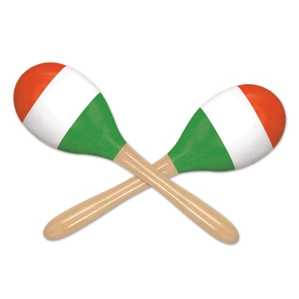 Party-Extra Mexikanische Maracas, handbemalt