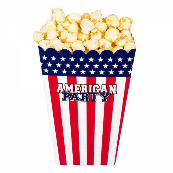 Popcorn-Schuessel USA - Amerika Deko