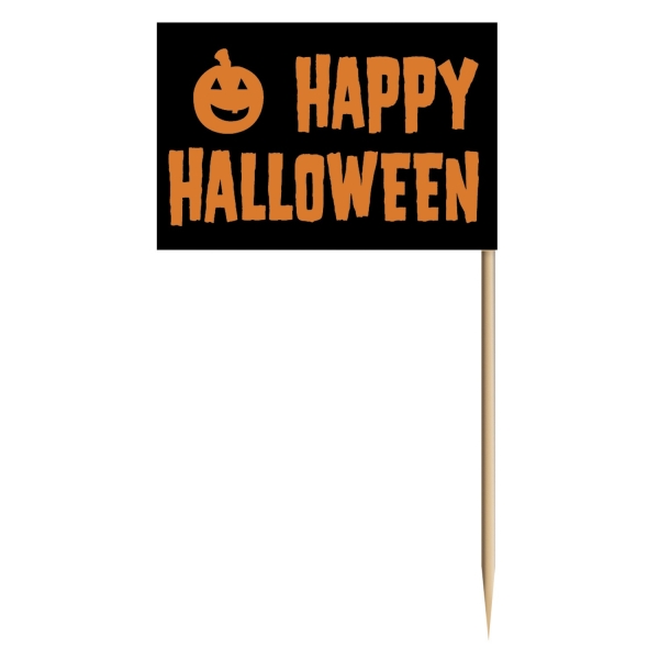 Party-Extra Flaggenpicker Happy Halloween
