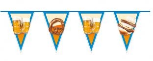 Wimpelkette Bierparty - Oktoberfest Deko