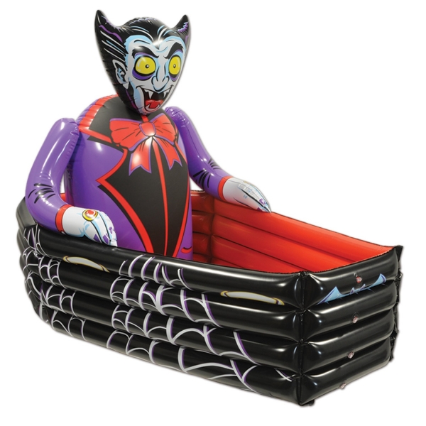 Aufblasbarer Getraenkekuehler Vampirsarg - Halloween Deko