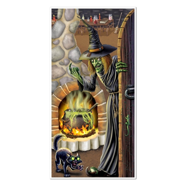Tür-Dekofolie Hexenstube, 150x75cm