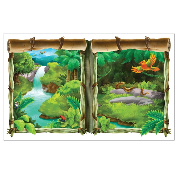 Dekofolie Wilder Dschungel - Safari Deko