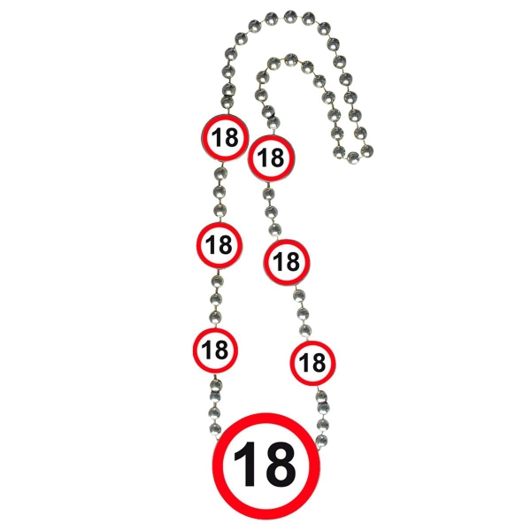 Halskette Verkehrsschild (18-60)