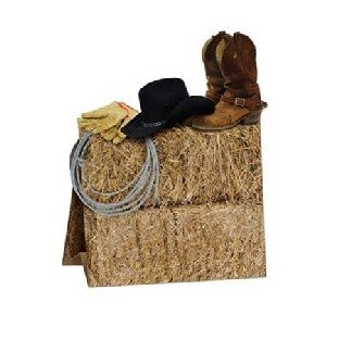 Tischdeko Cowboy-Style, 24cm groß