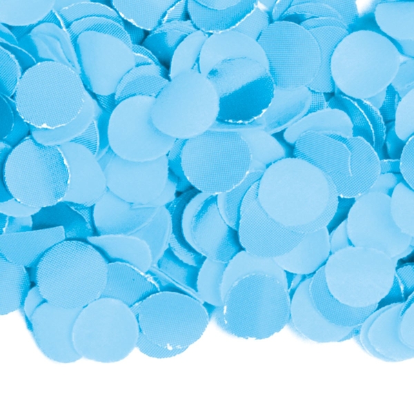 Hellblaues Konfetti