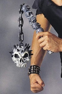 Party-Extra Morgenstern Skull Warrior - Fantasy Deko