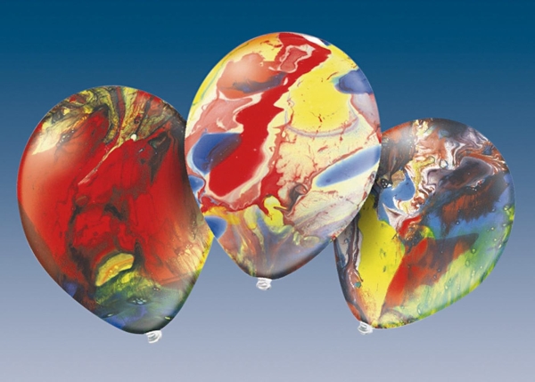 Regenbogen-Luftballons