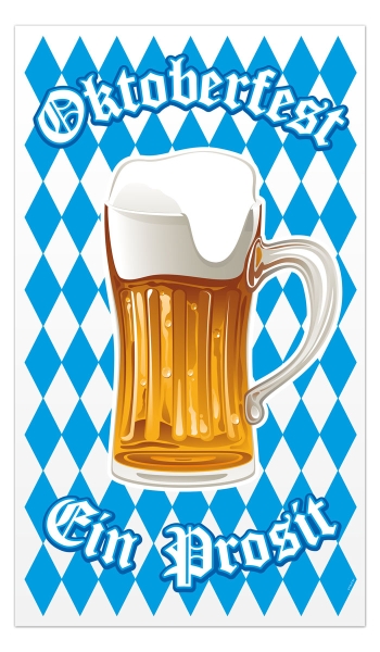 Tür-Dekofolie Oktoberfest - Bierparty Deko