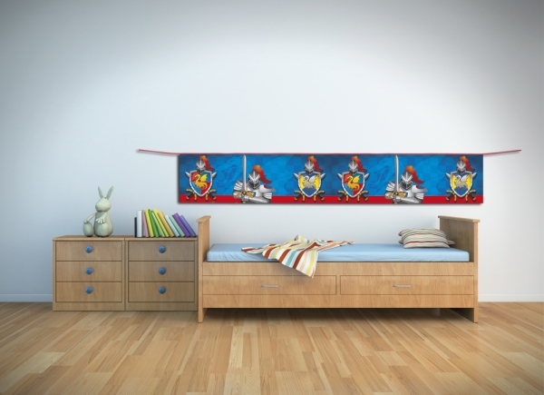 Partybanner Mutiger Ritter - Mittelalter Deko - Impression