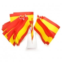 Papierfähnchen Spanien, 5er Pack, 12x22cm