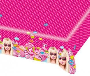 Plastik-Tischdecke Totally Barbie