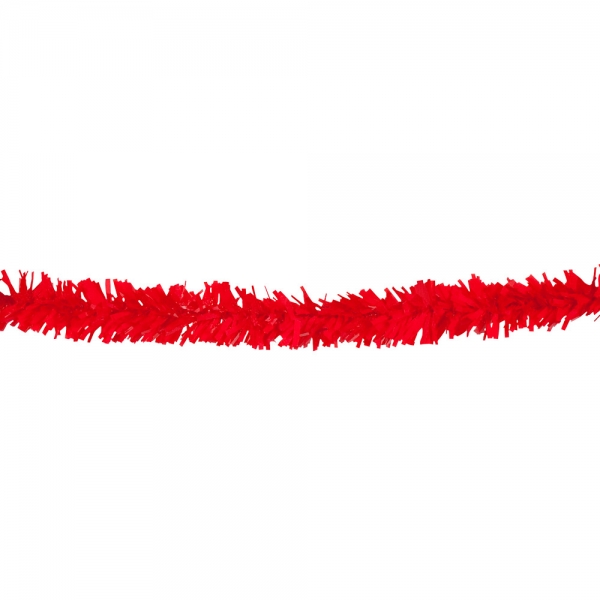 XL-Fransengirlande rot - Hängedeko