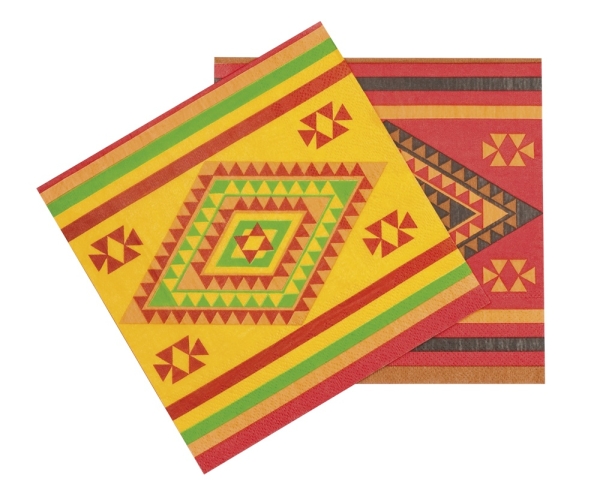 Servietten Fiesta Mexicana - Mexikoparty Tischdeko
