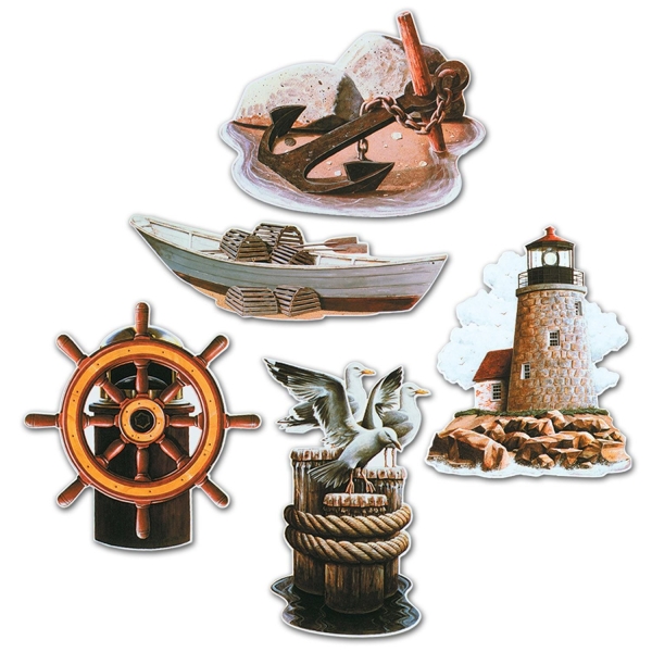 Cutout Set Nordsee - Maritime Deko