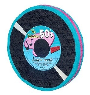 Pinata Schallplatte, 50 cm