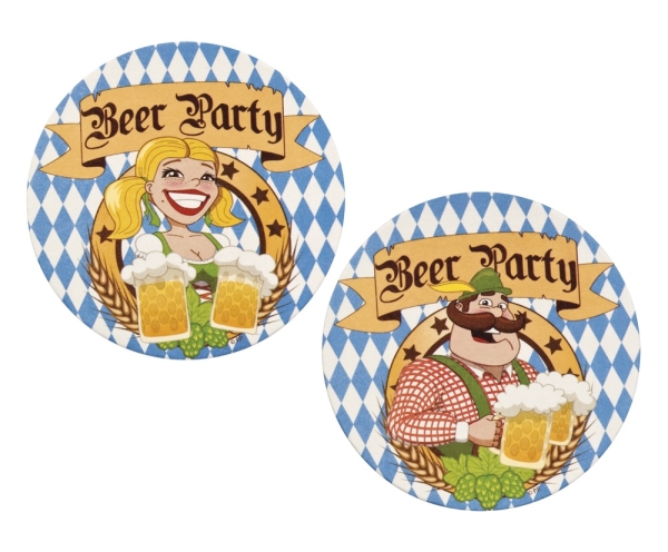 Bayern Party Bierdeckel - Oktoberfest Deko