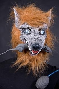 Latexmaske Rattenhänger
