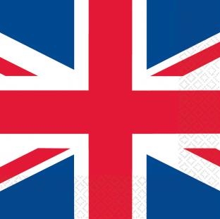 Servietten Großbritannien, 16er Pack