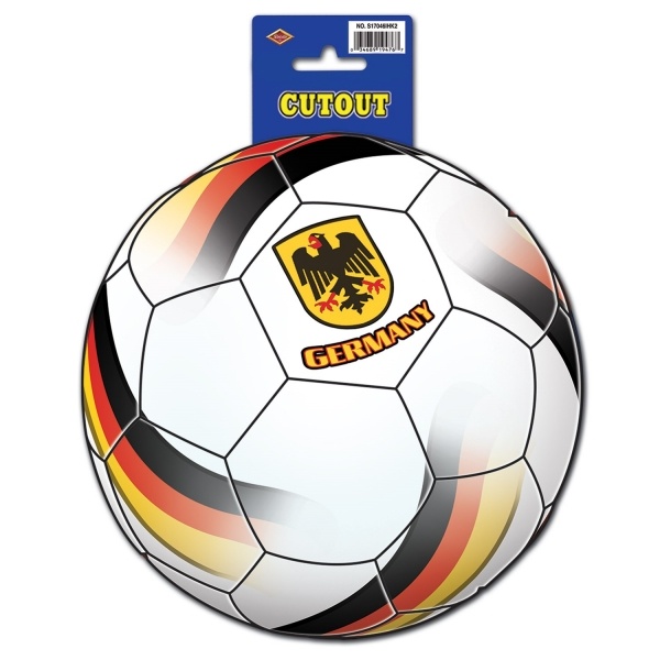 Dekoschild Fußball Deutschland, 25 cm - Nationalteam Deko