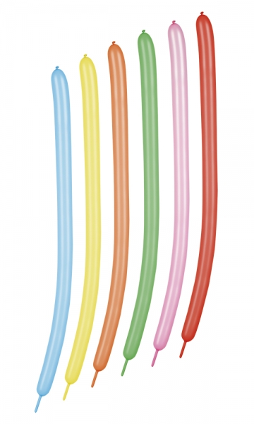 Modellierballons, 6er Pack