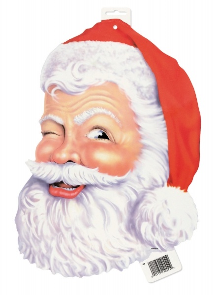 Cut-out Dekoschild Santa, 40cm groß
