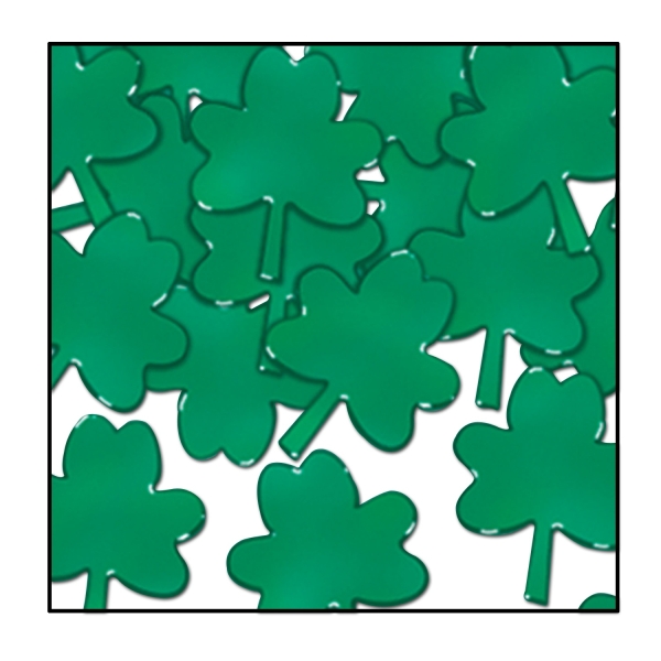 Tischkonfetti Shamrock, 28 Gramm.