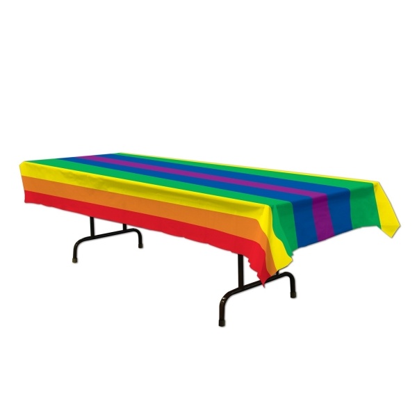 Plastik-ZTischdecke Regenbogen