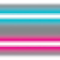 Dekofolie American Diner Neonlicht, 9 Meter lang 25cm hoch